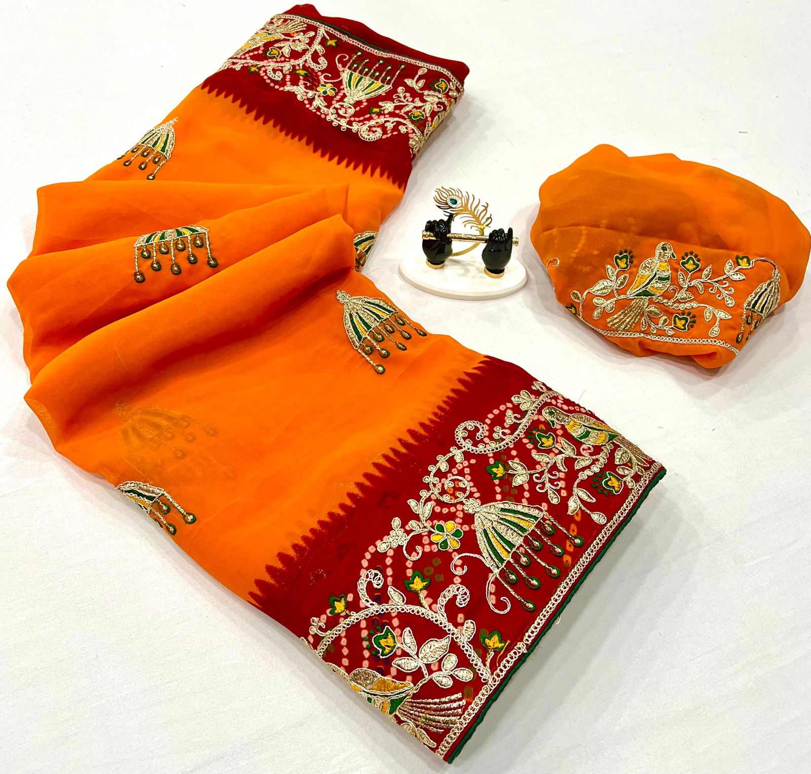 Jk 950 Georgette Designer Wedding Sarees Wholesale Shop In Surat